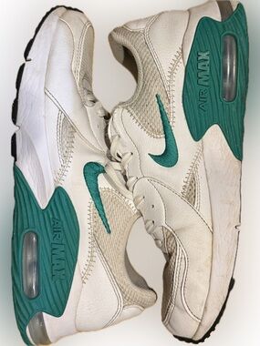 Nike Air Max Excee White Teal Running Sneakers Athletic Shoes Women’s Sz 10